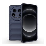 Xiaomi 14 Ultra 5G Gigapack Szilikon telefonvédő ütésállóság, 3D, SÖTÉTKÉK