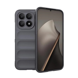 Xiaomi 15T GIGAPACK Szilikon telefonvédő ütésállóság, 3D, SÖTÉTSZÜRKE
