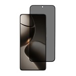 Xiaomi 15T Pro / 15T GIGAPACK Képernyővédő üveg 0.3mm, betekintés védelem, FEKETE