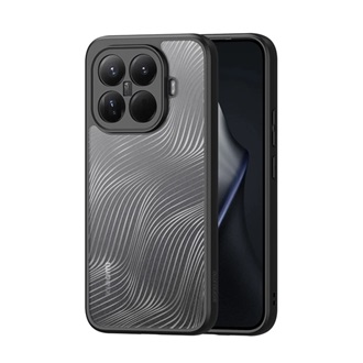 Xiaomi 15T Pro DUX DUCIS AIMO szilikon telefonvédő ütésállóság, hullám, FEKETE