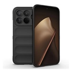 Xiaomi 15T Pro GIGAPACK Szilikon telefonvédő ütésállóság, 3D, FEKETE