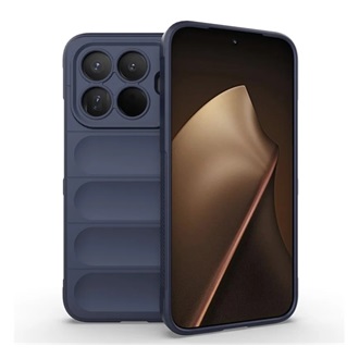 Xiaomi 15T Pro GIGAPACK Szilikon telefonvédő ütésállóság, 3D, SÖTÉTKÉK