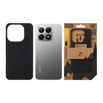 Xiaomi 15T TACTICAL TPU szilikon telefonvédő ultravékony, ütésállóság, FEKETE