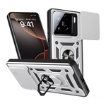 Xiaomi 15 GIGAPACK Defender szilikon telefonvédő ütésállóság, kameravédő, EZÜST