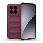 Xiaomi 15 GIGAPACK Szilikon telefonvédő ütésállóság, 3D, BORDÓ