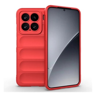 Xiaomi 15 GIGAPACK Szilikon telefonvédő ütésállóság, 3D, PIROS