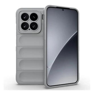 Xiaomi 15 GIGAPACK Szilikon telefonvédő ütésállóság, 3D, VILÁGOSSZÜRKE