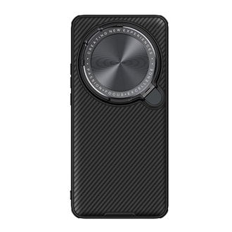Xiaomi 15 Ultra NILLKIN CAMSHIELD PROP szilikon telefonvédő ütésállóság, csíkos, FEKETE
