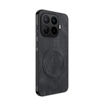 Xiaomi 17T GIGAPACK Szilikon telefonvédő nappa bőr hátlap, MagSafe, FEKETE