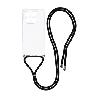 Xiaomi 17T Pro GIGAPACK Szilikon telefonvédő ütésállóság, nyakpánt, ÁTLÁTSZÓ