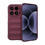 Xiaomi 17 GIGAPACK Szilikon telefonvédő ütésállóság, 3D, BORDÓ