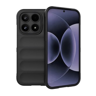 Xiaomi 17 GIGAPACK Szilikon telefonvédő ütésállóság, 3D, FEKETE