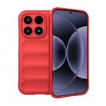 Xiaomi 17 GIGAPACK Szilikon telefonvédő ütésállóság, 3D, PIROS