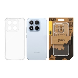 Xiaomi 17 TACTICAL TPU PLYO szilikon telefonvédő ütésállóság, légpárnás sarok, ÁTLÁTSZÓ