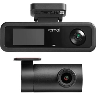 Xiaomi 70mai Dash Cam T400 autós kamera fekete + RC21 rear-cam