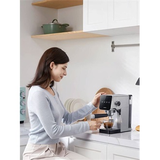 Xiaomi BHR9798EU félautomata kávéfőző ezüst-fekete