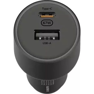 Xiaomi Car Charger 67W univerzális autós töltő adapter fekete