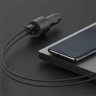 Xiaomi Car Charger 67W univerzális autós töltő adapter fekete