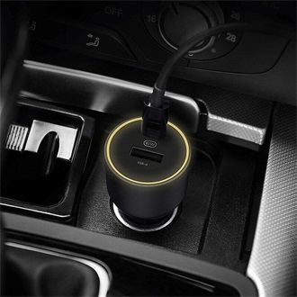 Xiaomi Car Charger 67W univerzális autós töltő adapter fekete