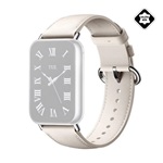 Xiaomi Leather Quick Release Strap Cream White okosóra bőr szíj fehér
