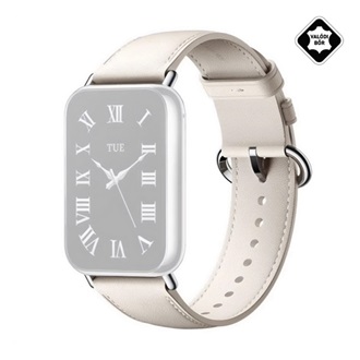 Xiaomi Leather Quick Release Strap Cream White okosóra bőr szíj fehér