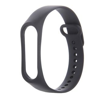 Xiaomi MI Band 3 Gigapack pótszíj egyedi méret, szilikon, FEKETE