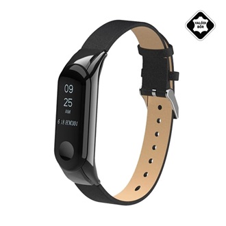 Xiaomi MI Band 3 Gigapack pótszíj egyedi méret, valódi bőr, FEKETE