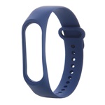 Xiaomi MI Band 4 Gigapack pótszíj egyedi méret, szilikon, SÖTÉTKÉK