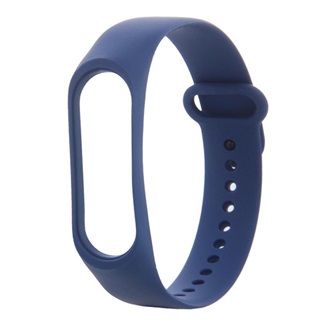 Xiaomi MI Band 4 Gigapack pótszíj egyedi méret, szilikon, SÖTÉTKÉK