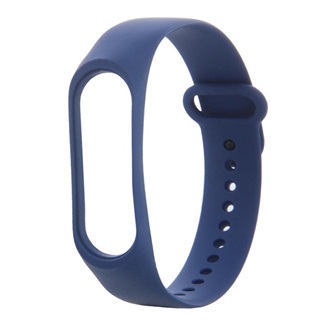 Xiaomi MI Band 4 Gigapack pótszíj egyedi méret, szilikon, SÖTÉTKÉK