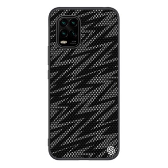 Xiaomi Mi 10 Lite 5G NILLKIN TWINKLE szilikon telefonvédő ütésállóság, csillogó, FEKETE