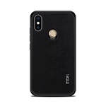 Xiaomi Mi 8 SE MOFI BRIGHT SHIELD szilikon telefonvédő textil hátlap FEKETE