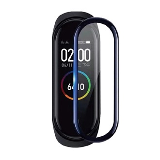 Xiaomi Mi Band 6 Gigapack Kijelzővédő üveg 3D, 9H, FEKETE