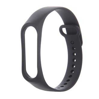 Xiaomi Mi Band 6 Gigapack pótszíj egyedi méret, szilikon, FEKETE