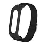 Xiaomi Mi Band 6 Gigapack pótszíj egyedi méret, textil, FEKETE