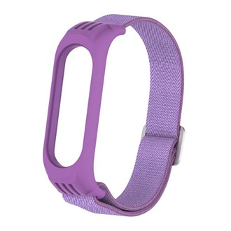 Xiaomi Mi Band 6 Gigapack pótszíj egyedi méret, textil, LILA