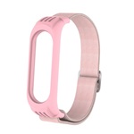 Xiaomi Mi Band 6 Gigapack pótszíj egyedi méret, textil, RÓZSASZÍN