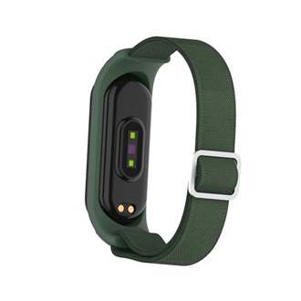Xiaomi Mi Band 6 Gigapack pótszíj egyedi méret, textil, SÖTÉTZÖLD