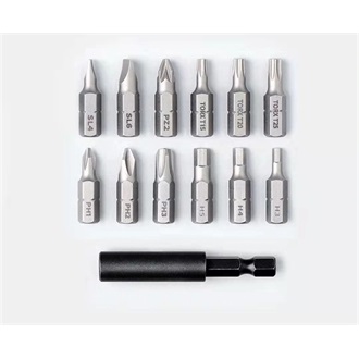 Xiaomi Mi Cordless Screwdriver csavarhúzó készlet ezüst 12db