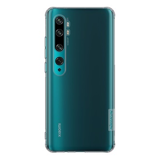 Xiaomi Mi Note 10 Pro NILLKIN NATURE szilikon telefonvédő ütésállóság, ultravékony, SZÜRKE