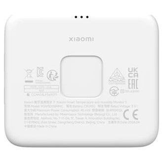 Xiaomi Mi Temperature and Humidity Monitor 3 smart home Bluetooth hőmérséklet + páratartalom érzékelő fehér