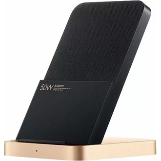 Xiaomi Mi Wireless Charging Stand 50W univerzális vezeték nélküli töltő adapter fekete-arany (Qi)