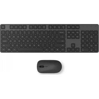 Xiaomi Mi Wireless Keyboard and Mouse Combo vezeték nélküli angol (US) membrán billentyűzet + egér fekete