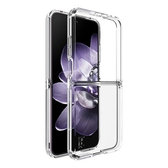 Xiaomi Mix Flip IMAK szilikon telefonvédő ütésállóság, légpárnás sarok, ÁTLÁTSZÓ