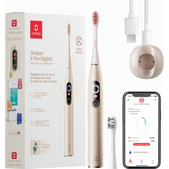 Xiaomi Oclean X Pro Digital Set smart home szónikus elektromos fogkefe arany