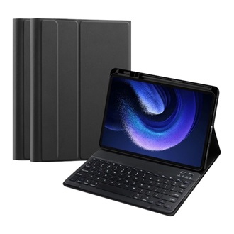 Xiaomi Pad 6 Gigapack Tok álló, bőr hatású FLIP, ceruza tartó, FEKETE