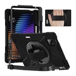 Xiaomi Pad 7 Pro GIGAPACK Defender műanyag telefonvédő ütésállóság, vállpánt, FEKETE