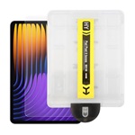 Xiaomi Pad 7 Pro / Pad 7 GIGAPACK Képernyővédő üveg 0.3mm, NEM íves + segédkeret, ÁTLÁTSZÓ