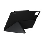 Xiaomi Pad 8 Pro / Pad 8 / Pad 7 Pro XIAOMI tok álló, bőr hatású aktív FLIP, asztali tartó, SÖTÉTSZÜRKE