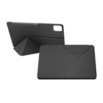 Xiaomi Pad 8 Pro / Pad 8 / Pad 7 Pro XIAOMI tok álló, bőr hatású aktív FLIP, asztali tartó, SÖTÉTSZÜRKE
